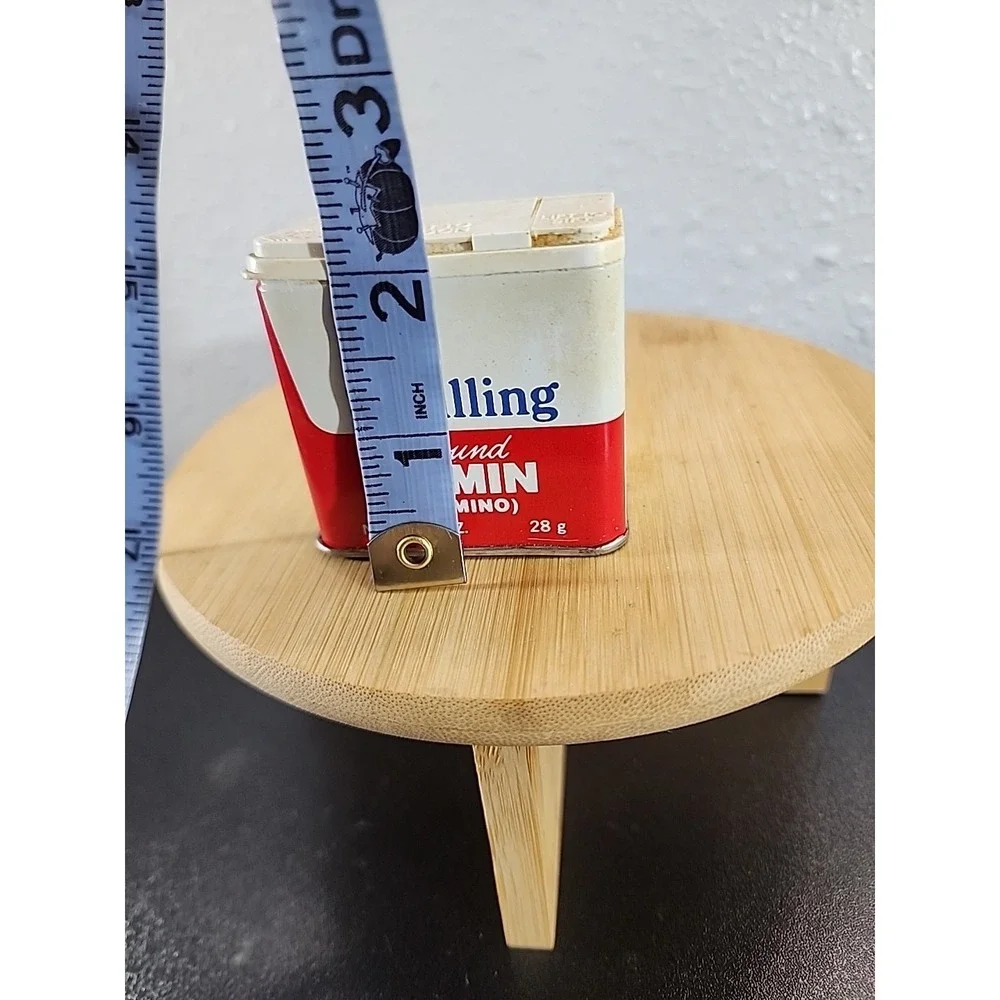 Vintage Schilling Ground Cumin (Comino)‎ Metal Spice Tin 1oz EMPTY